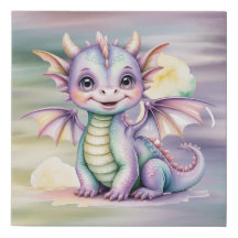 Pastel Fantasy Dragon Baby Shower