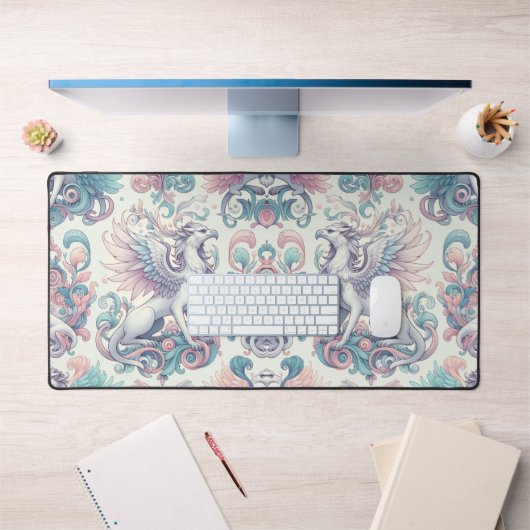 Pastel Fantasy Griffin Bureaumat (Kantoor 1)