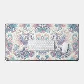 Pastel Fantasy Griffin Bureaumat (Keyboard & Muis)