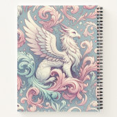Pastel Fantasy Griffin Notitieboek (Achterkant)
