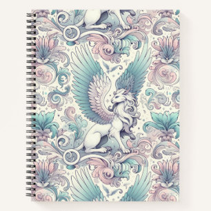 Pastel Fantasy Griffin Notitieboek
