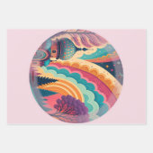 Pastel Fantasy Wrapping Paper Set – Customizable (Voorkant)