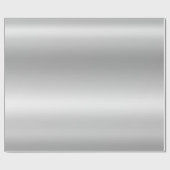 Pastel Faux Silver Grey Folie Ombre Cadeaupapier (Vlak)