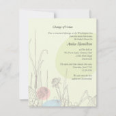 Pastel Fields Verandering van de aankondiging van  (Voorkant)