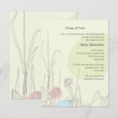 Pastel Fields Verandering van de aankondiging van  (Voorkant / Achterkant)