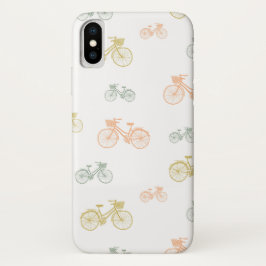 Pastel fietsen doedele telefooncel Case-Mate iPhone case