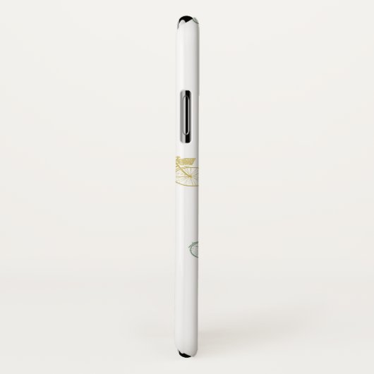 Pastel fietsen doedele telefooncel Case-Mate iPhone case (Achterkant / rechts)