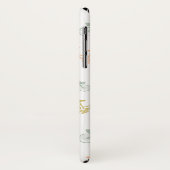 Pastel fietsen doedele telefooncel Case-Mate iPhone case (Achterkant/links)