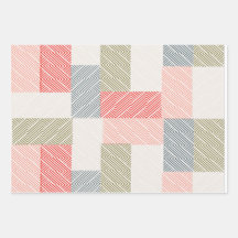 Pastel fijne strepen