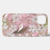 Pastel Flamingo Oerwoud Liefde #2 #tropisch #wand Case-Mate iPhone Case (Achterkant (horizontaal))