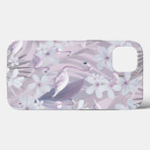Pastel Flamingo Oerwoud Love 4 #kunst #tropisch Case-Mate iPhone Case (Achterkant (horizontaal))