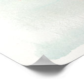 Pastel Flamingo Poster (Hoek)