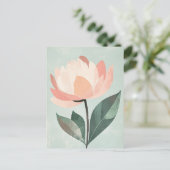 Pastel Flora in Stilte #088 Briefkaart (Staand voorkant)