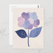 Pastel Flora in Stilte #089 Briefkaart (Voorkant / Achterkant)