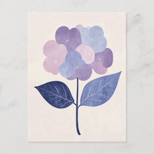 Pastel Flora in Stilte #089 Briefkaart (Voorkant)