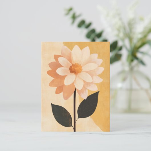 Pastel Flora in Stilte #090 Briefkaart (Staand voorkant)