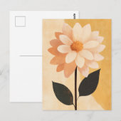 Pastel Flora in Stilte #090 Briefkaart (Voorkant / Achterkant)