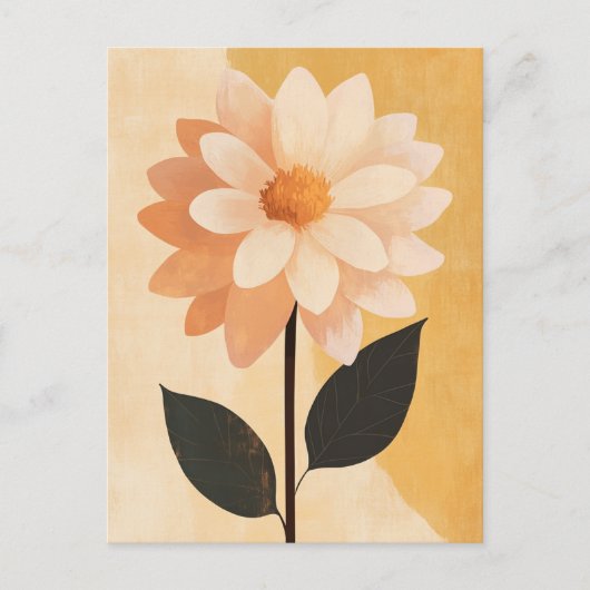 Pastel Flora in Stilte #090 Briefkaart (Voorkant)