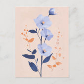 Pastel Flora in Stilte #091 Briefkaart (Voorkant)