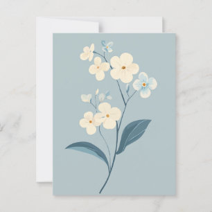 Pastel Flora in Stilte #093 Briefkaart