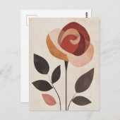 Pastel Flora in Stilte #095 Briefkaart (Voorkant / Achterkant)