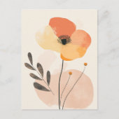 Pastel Flora in Stilte #099 Briefkaart (Voorkant)