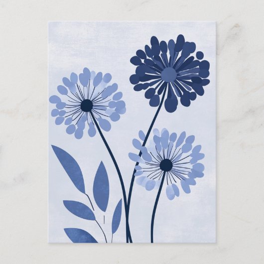 Pastel Flora in Stilte #102 Briefkaart (Voorkant)