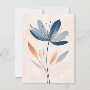 Pastel Flora in Stilte #104 Briefkaart