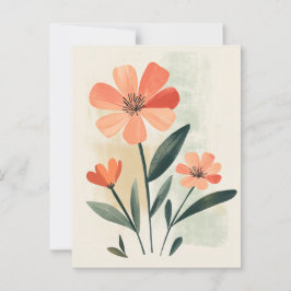 Pastel Flora in Stilte #105 Briefkaart