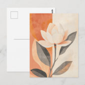 Pastel Flora in Stilte #106 Briefkaart (Voorkant / Achterkant)