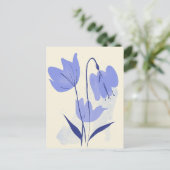 Pastel Flora in Stilte #110 Briefkaart (Staand voorkant)