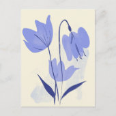 Pastel Flora in Stilte #110 Briefkaart (Voorkant)