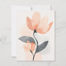 Pastel Flora in Stilte #111 Briefkaart