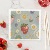 Pastel Floral & Berry Delight Servet (Insitu)