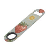 Pastel Floral & Berry Delight Speed Flessenopener (Achterkant Gekanteld)