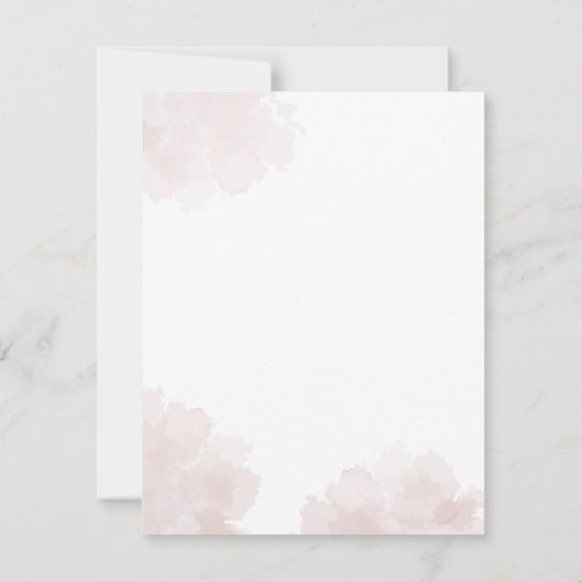 Pastel Floral Bloom Botanical 60th Birthday Party (Achterkant)