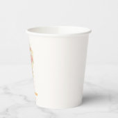 Pastel Floral Bridal Shower bouquet Papieren Bekers (Links)