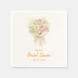 Pastel Floral Bridal Shower bouquet  Servet