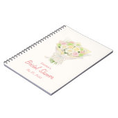 Pastel Floral Bridal Shower  – Japanese Notitieboek (Linkerzijde)