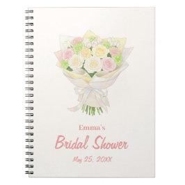 Pastel Floral Bridal Shower – Japanese Notitieboek