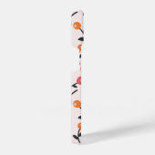 Pastel Floral Bud Botanisch patroon iPhone Hoesje (Rechterkant)