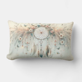 Pastel Floral Butterfly Dreamcatcher Kussen