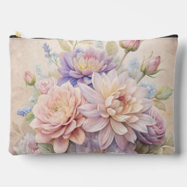 Pastel Floral Charm Pouch - Witch's Garden Dreams Etui