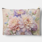 Pastel Floral Charm Pouch - Witch's Garden Dreams Etui (Achterkant)