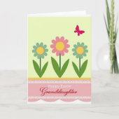 Pastel Floral Easter Card Kaart (Voorkant)