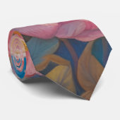 Pastel Floral Garden Stropdas (Opgerold)