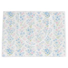 Pastel Floral Groot Cadeauzakje