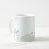 Pastel Floral Growth Mug Koffiemok (Voorkant links)