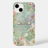 PASTEL FLORAL iPhone / iPad case (Achterkant)