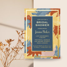 Pastel Floral Luxury Golden Vrijgezellenfeest